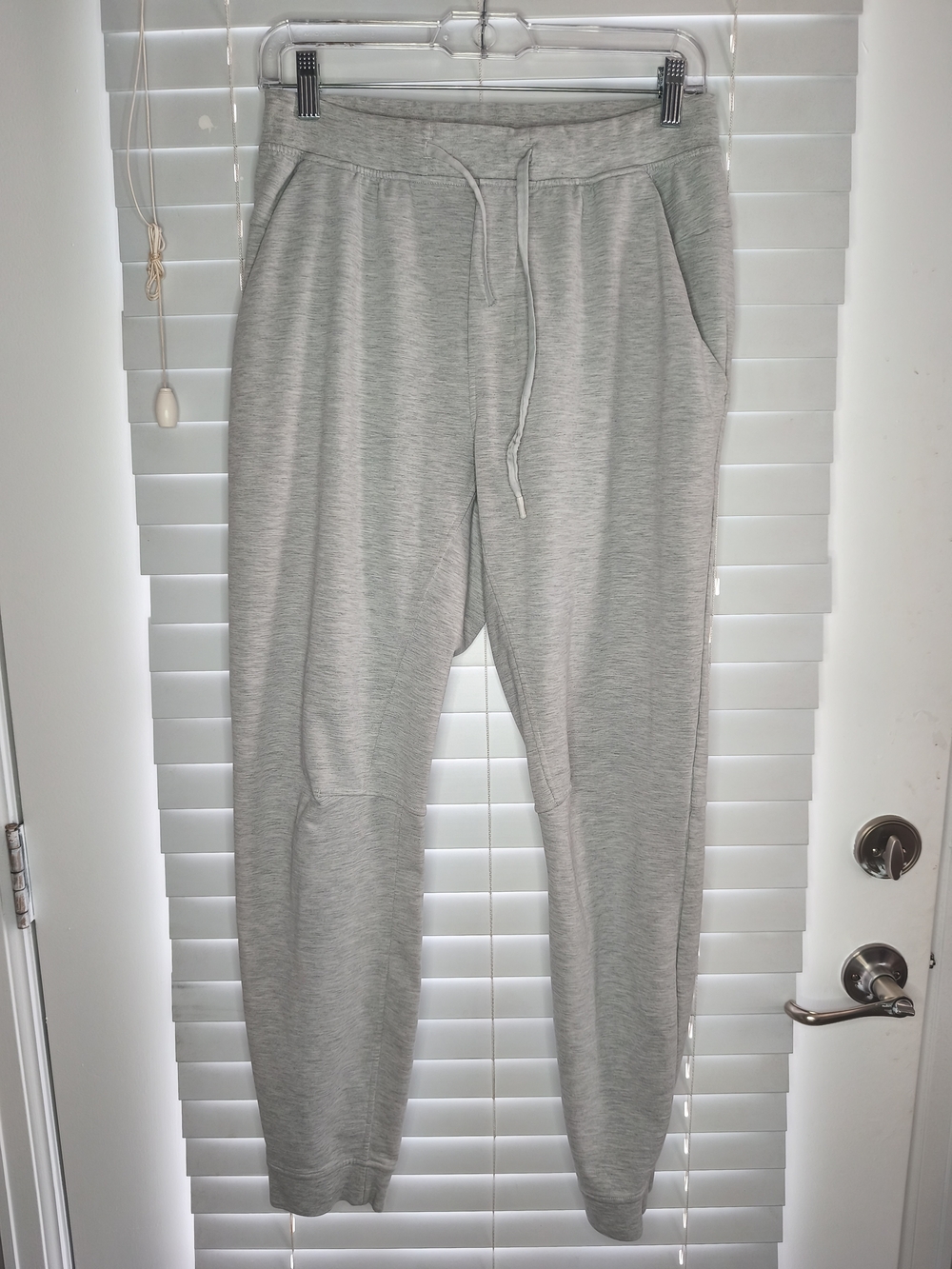 Lululemon City Sweat Jogger Pants Men's Light Heathered Gray Sweatpants Size M